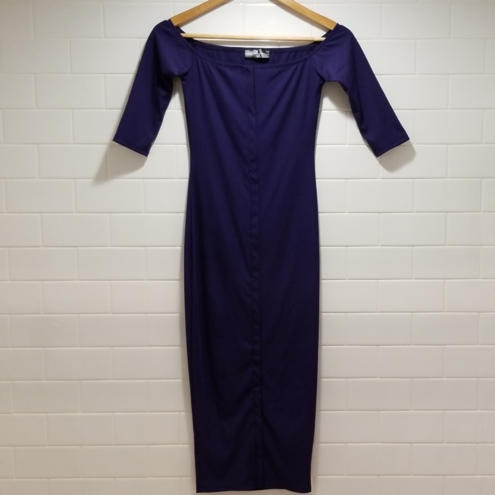 Off Shoulder Bodycon Midi - Picture 5 of 8